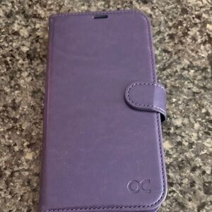 Purple Phone Wallet Case